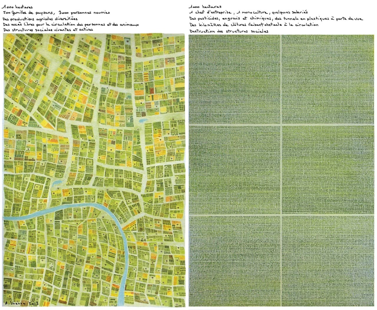 Remembrement à marche forcée