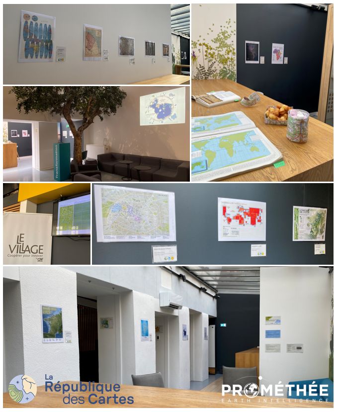 Des espaces qui ont fait naître des cartes